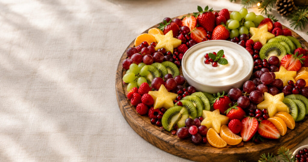 Christmas Fruit Platter